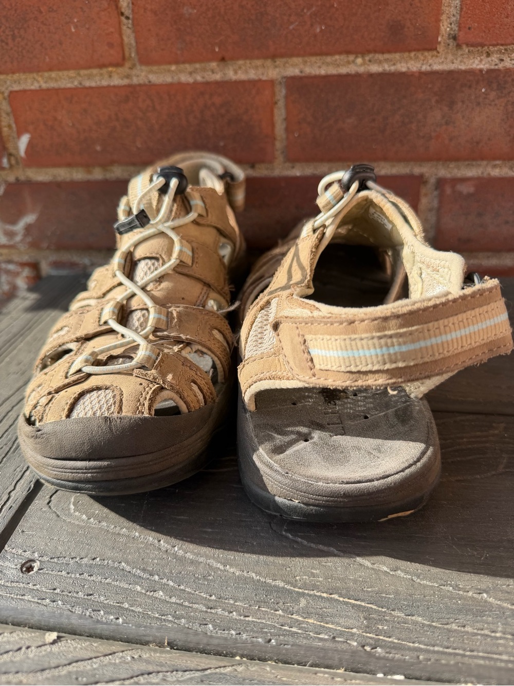 L.L. Bean Sport River Hiking Sandals Outdoor Water Trail Shoes Comfort Size 9 - Picture 10 of 15